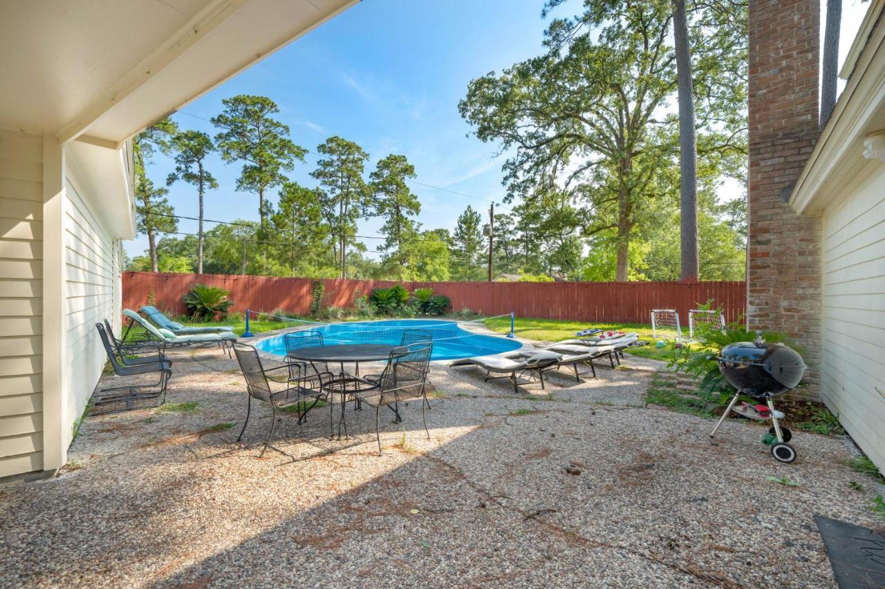 Pool Oasis Games Wifi Bbq Yard Sleep 16 Villa Houston Ngoại thất bức ảnh